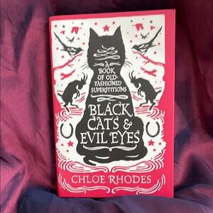 Black Cats & Evil Eyes Hardcover Book by Chloe Rhodes